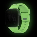 UNIQ Band Stride SE Apple Watch 42/41/40mm FKM Rubber Strap lume - imagine 4