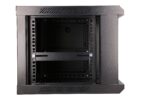 Extralink 6U 600x450 Black | Rackmount cabinet | wall mounted - imagine 5