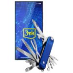 3MK HardGlass Max Lite tempered glass for Samsung Galaxy S24 Ultra black - imagine 4