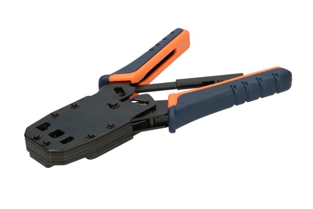 Extralink 4P+6P+8P | RJ45 Crimp tool | with ratchet - imagine 4