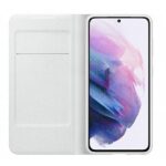 Case Samsung EF-NG996PJ S21+ G996 light gray LED View Cover - imagine 3