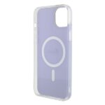 Guess GUHMP15SHITSU iPhone 15 / 14 / 13 6.1" purple hardcase IML Iridescent MagSafe - imagine 7