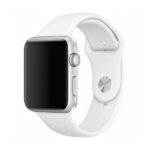 Mercury Silicone Strap Apple Watch 38/40/41 mm white