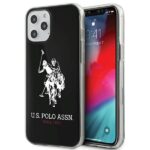 US Polo USHCP12LTPUHRBK iPhone 12 Pro Max 6,7" black Shiny Big Logo