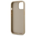 DKNY DKHCP15SPQDSLE iPhone 15 6.1" beige Quilted Stack Logo - imagine 7
