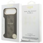Case Guess 4G Stripe MagSafe for iPhone 17 Air brown - imagine 8