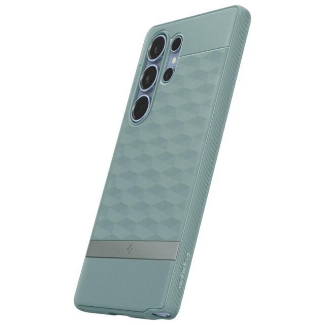 Spigen Parallax Mag MagSafe Case for Samsung Galaxy S25 Ultra Green - imagine 6