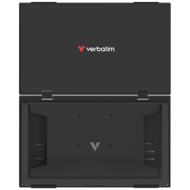 Portable dual monitor Verbatim Essentials 15.6" FHD black 32403 - imagine 5