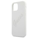 Guess GUHCP12SLSVSCR iPhone 12 mini 5,4" cream hardcase Script Vintage - imagine 6