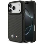 BMW M Kevlar Matt MagSafe Case for iPhone 17 Pro Black