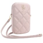 Guess Bag GUWBZPSQSSGP pink Zip Quilted 4G - imagine 3