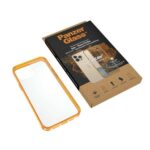 PanzerGlass ClearCase iPhone 13 Pro Max6.7" Antibacterial Military grade Tangerine 0343 - imagine 5