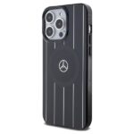Mercedes MEHMP15L23HRSK iPhone 15 Pro 6.1" Black Hardcase Double Layer Crossed Lines MagSafe - imagine 2