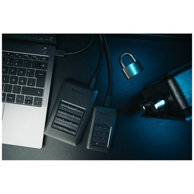Portable external HDD Verbatim Store n Go with keyboard 2TB black 53403 - imagine 7