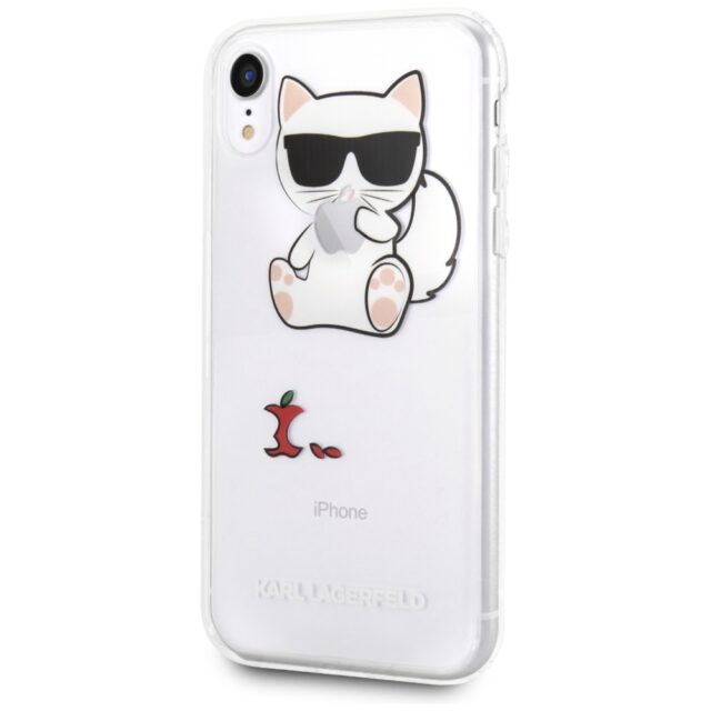 Karl Lagerfeld KLHCI61CFA iPhone Xr hardcase transparent Choupette Fun - imagine 2