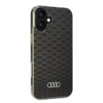 Audi IML Stitching Pattern MagSafe iPhone 16 Plus 6.7" black hardcase AU-IMLMIP16M-Q5/D3-BK - imagine 2