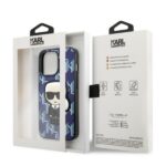 Karl Lagerfeld KLHCP13LPMNIKBL iPhone 13 Pro / 13 6,1" hardcase blue Monogram Ikonik Patch - imagine 8
