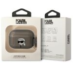 Karl Lagerfeld KLAPHNIKTCK AirPods Pro cover black Karl`s Head - imagine 3