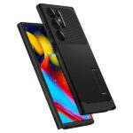 Spigen Slim Armor Sam S23 Ultra S918czarny/black ACS05641 - imagine 8