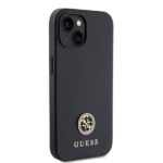 Guess GUHCP15MPS4DGPK iPhone 15 Plus / 14 Plus 6.7" black hardcase Strass Metal Logo - imagine 4