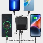 USAMS power bank PB69 10000mAh 22.5W QC3.0+PD Fast Charge digital display black 10KCD18601 (US-CD186 - imagine 6