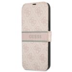Guess GUBKP13S4GDPI iPhone 13 mini 5,4" pink book 4G Stripe