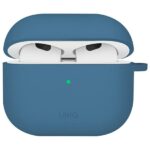UNIQ case Nexo AirPods 4 + Ear Hooks Silicone pacific blue