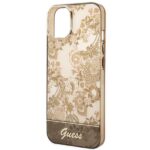 Guess GUHCP14SHGPLHC iPhone 14 / 15 / 13 6.1" ochre hardcase Porcelain Collection - imagine 6