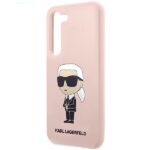 Karl Lagerfeld KLHCS23SSNIKBCP S23 S911hardcase pink Silicone Ikonik - imagine 6
