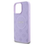 Guess GUHMP16XPSAPSMEU iPhone 16 Pro Max 6.9" purple hardcase Saffiano Peony Classic Logo M - imagine 6