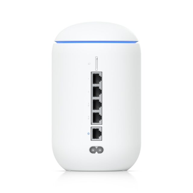 Ubiquiti UDR | WiFi Router | UniFi Dream Router, 4x4 MIMO, Dual Band, WiFi 6, 5x RJ45 1000Mb/s - imagine 3