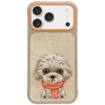 Case Nimmy Big Eyed Pet 2.0 Dog for iPhone 17 beige