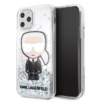 Karl Lagerfeld KLHCN58LGIRKL iPhone 11 Pro hardcase Glitter Iridescent Ikonik