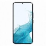 Case Samsung EF‑VS901LJ S22 S901 light gray Leather Cover - imagine 2