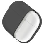 UNIQ case Lino AirPods 4 Silicone ash grey - imagine 5