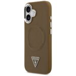 Guess Triangle Logo MagSafe case for iPhone 17 brown - imagine 2