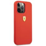 Ferrari FESSIHCP13XRE iPhone 13 Pro Max 6,7" red hardcase Silicone - imagine 4