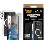 CARE by PanzerGlass Flagship 3in1 Case + Privacy Glass + Lens for Samsung Galaxy S25 Ultra