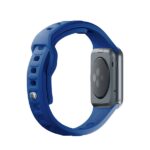 3MK Silicone Watch Strap Blue for Apple Watch 38/40/41mm - imagine 4