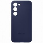 Samsung EF-PS911TN S23 S911 navy Silicone Cover case - imagine 2