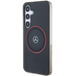 Mercedes MEHMS24S23HUORK S24 S921 Black Hardcase Double Layer with Red MagSafe - imagine 2