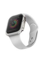 UNIQ Valencia Case Apple Watch Series 4/5/6/SE/SE3 40mm. titanium silver