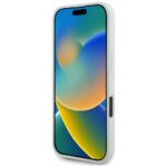 Case Karl Lagerfeld Silicone Double Heads And Circle MagSafe for iPhone 16 beige - imagine 5