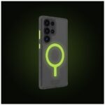 Case Skinarma Saido MagSafe for Samsung   Galaxy S25 Ultra niteglow - imagine 4