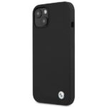BMW BMHCP13MSILBK iPhone 13 / 14 / 15 6,1" black hardcase Silicone Signature - imagine 2