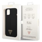 Guess GUHCP14MSLTGK iPhone 14 Plus / 15 Plus 6.7" black hardcase Silicone Triangle - imagine 8
