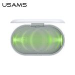 USAMS UV Sterilizer with 10W Wireless Charging white ZB138XDJ01 (US-ZB138) - imagine 2