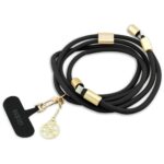 Cable Guess CBDY 4G Charm USB-C/USB-C 150cm black