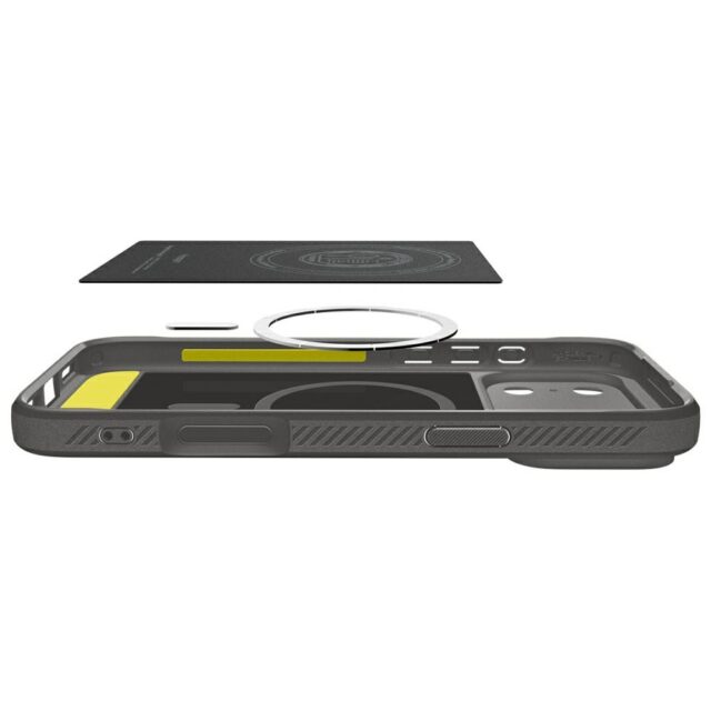 Spigen Rugged Armor Mag MagSafe Case for iPhone 17 Pro Max Gray - imagine 7