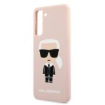 Karl Lagerfeld KLHCS21SSLFKPI S21 G991 hardcase pink Silicone Iconic - imagine 6